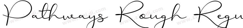 Pathways Rough Regul字体转换 Pathways Rough Regul字体转换